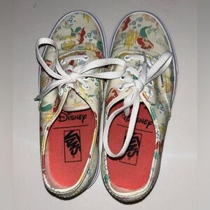 NWOB Vans x Disney The Little Mermaid Ariel Authentic Sneakers